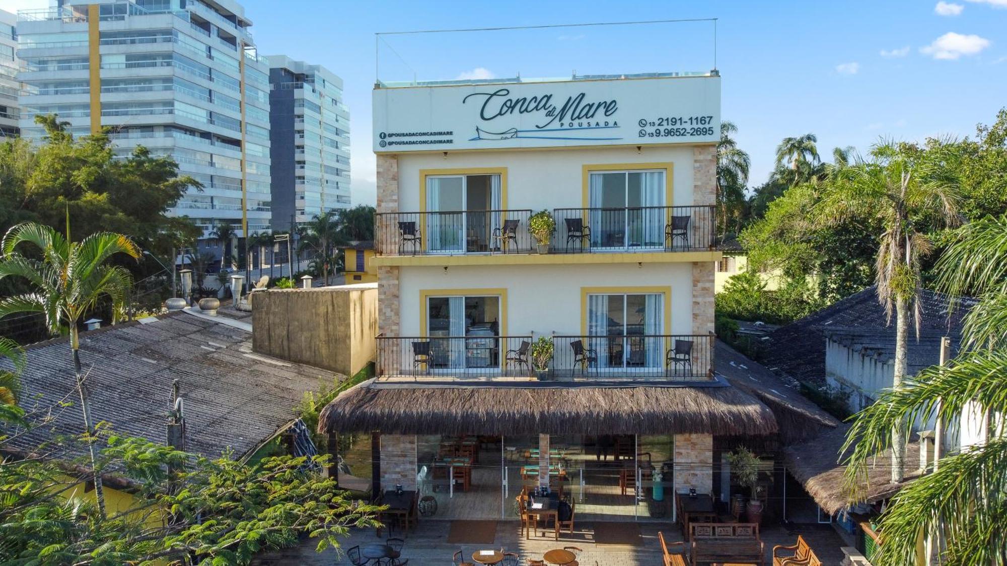 Pousada Conca Di Mare - Restaurante - Pe Na Areia - Piscinas Aquecidas Bertioga Eksteriør billede