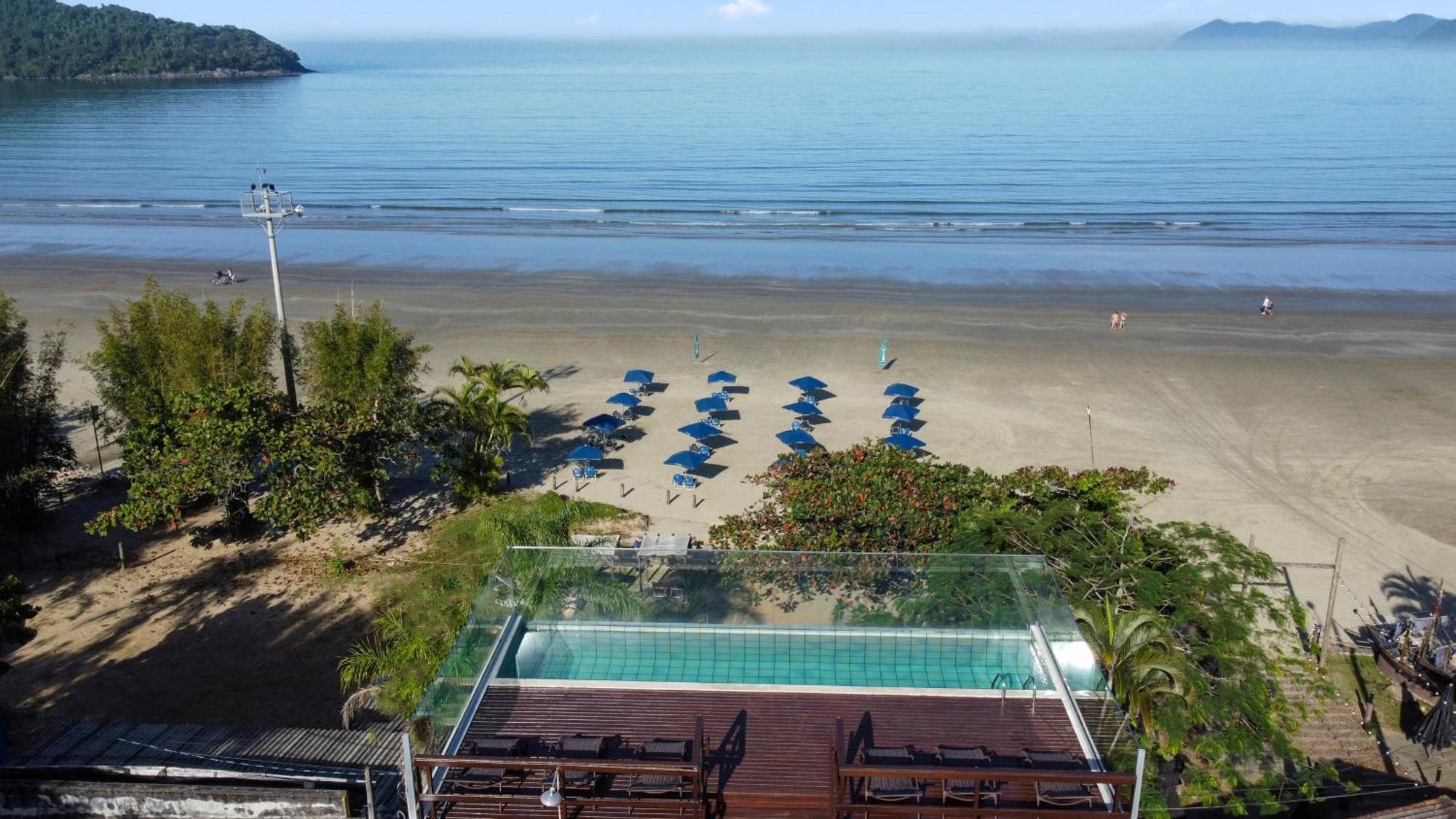 Pousada Conca Di Mare - Restaurante - Pe Na Areia - Piscinas Aquecidas Bertioga Eksteriør billede